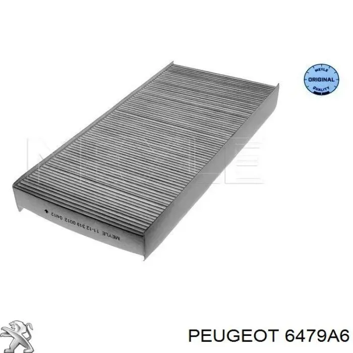 6479A6 Peugeot/Citroen filtro habitáculo