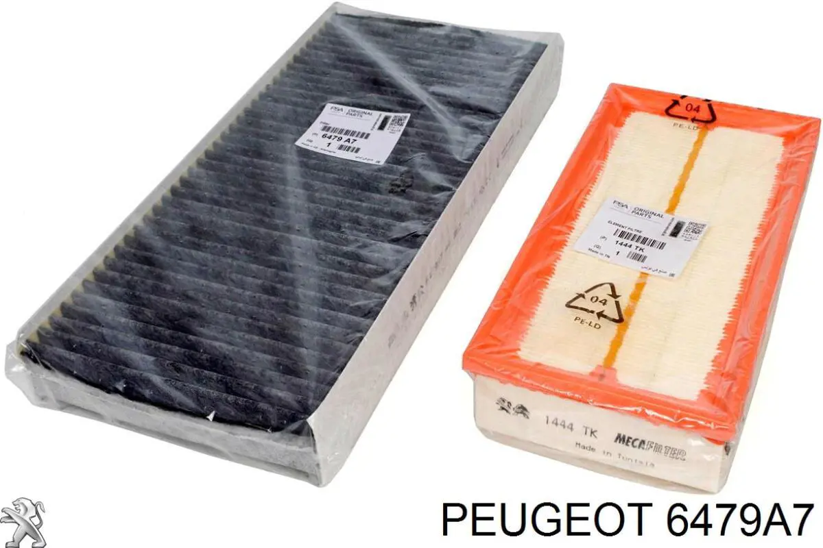 Filtro de cabina Peugeot/Citroen 6479A7 precio, desde 12,09 EUR
