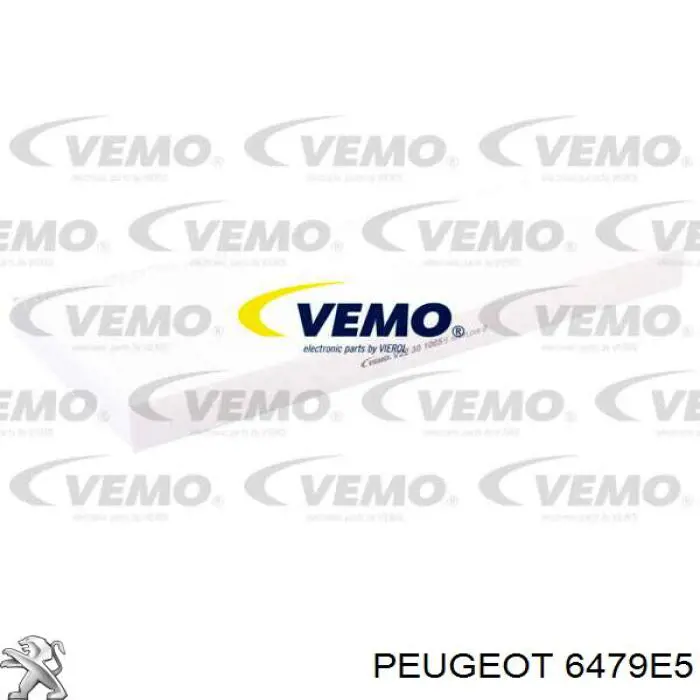 Comprar 6479E5 Peugeot/Citroen Filtro de aire del habitáculo