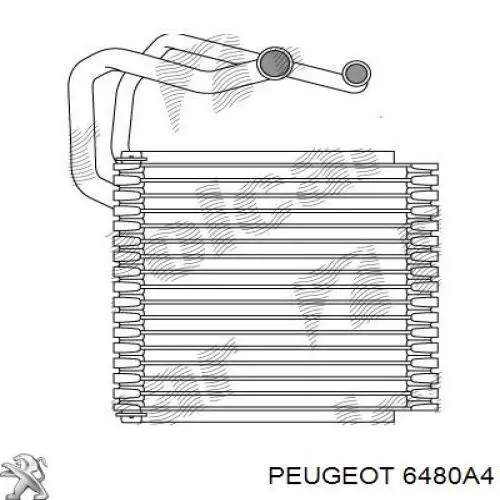 6480A4 Peugeot/Citroen