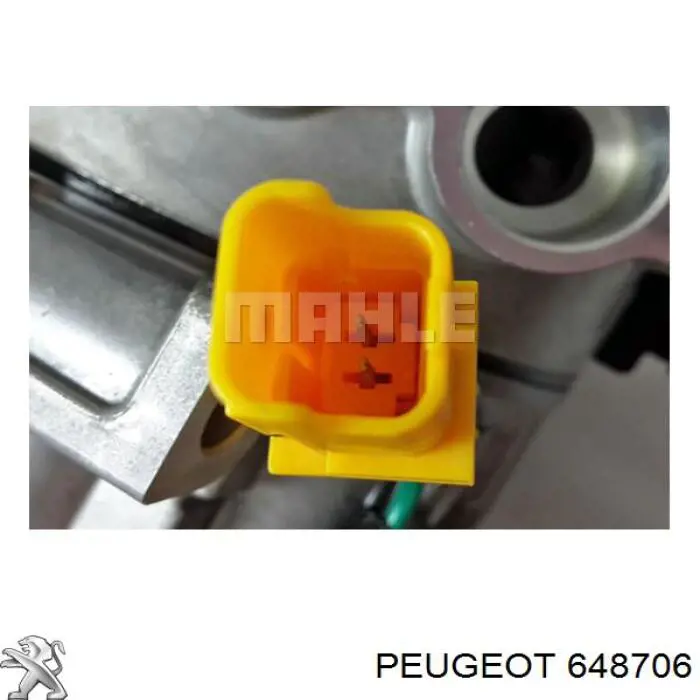 648706 Peugeot/Citroen compresor de aire acondicionado