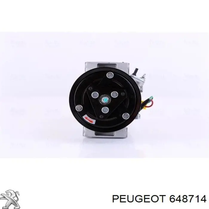 Compresor de aire acondicionado 648714 Peugeot/Citroen