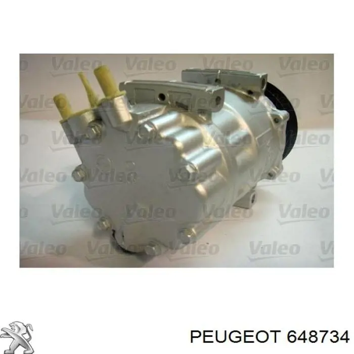 Compresor de aire acondicionado Citroen C4 UA