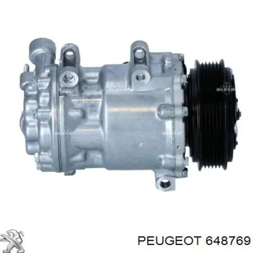 648769 Peugeot/Citroen compresor de aire acondicionado