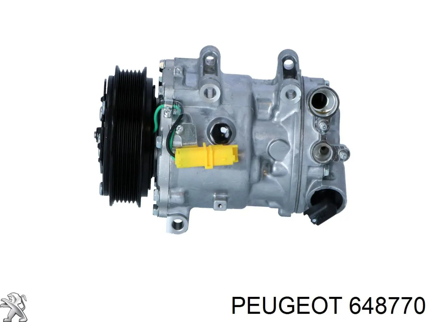 Compresor de aire acondicionado Peugeot 407 6E