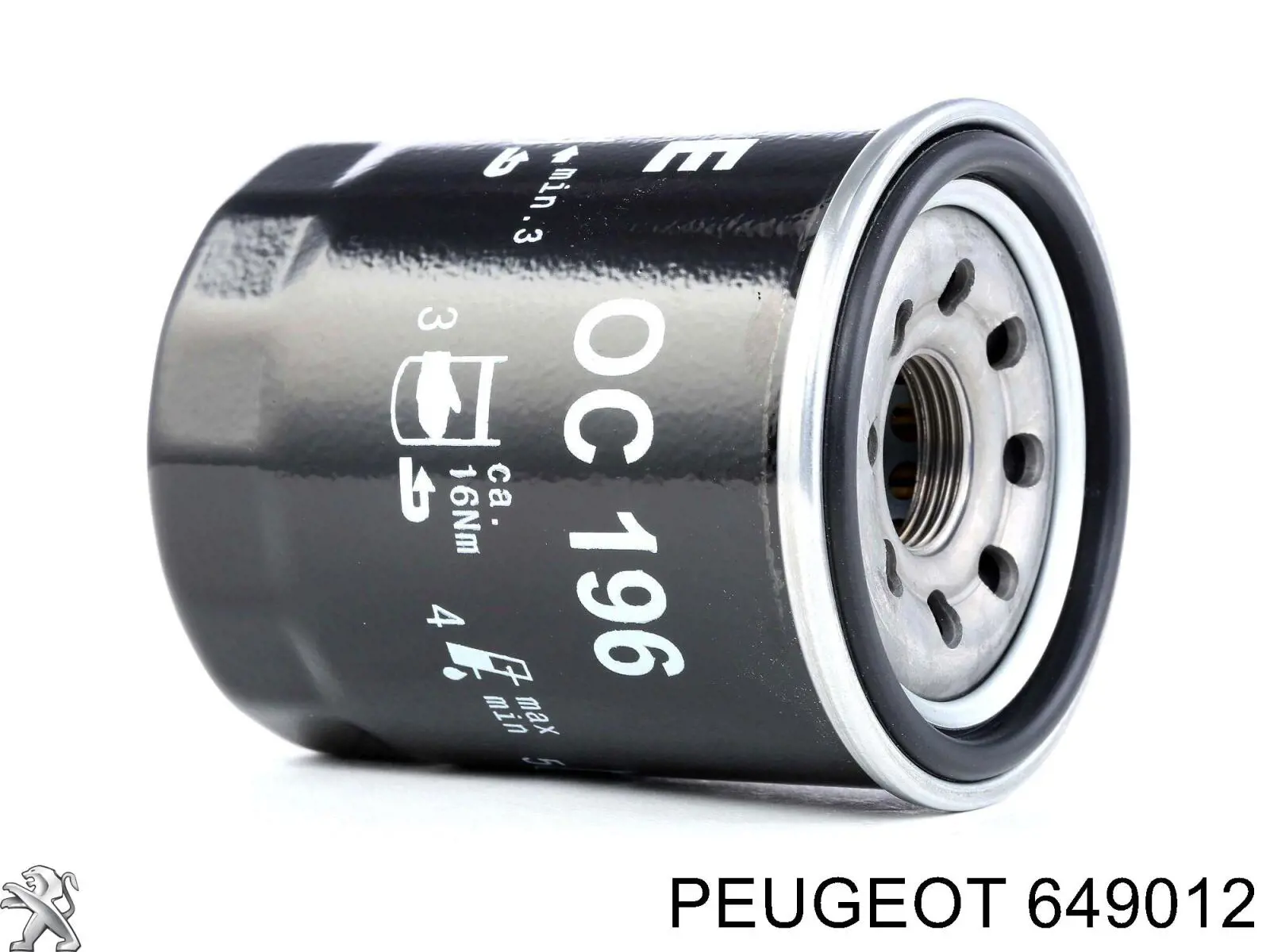 649012 Peugeot/Citroen filtro de aceite