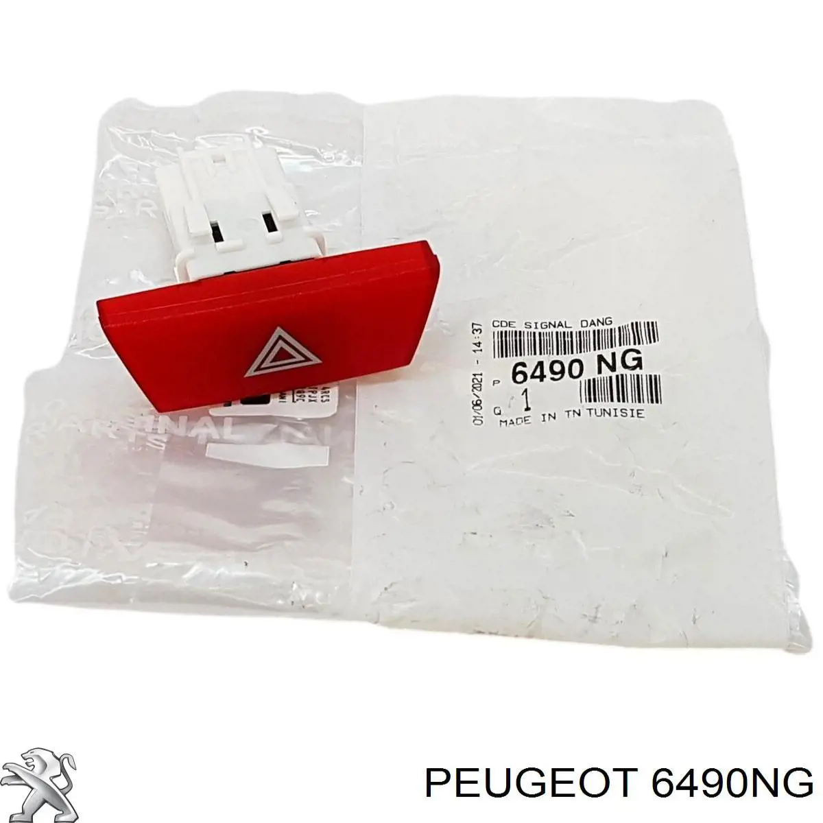 6554KW Peugeot/Citroen boton de alarma