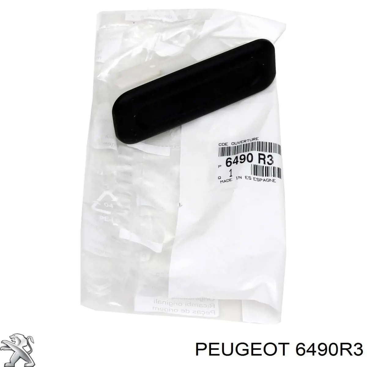 Comprar 6490R3 Peugeot/Citroen Tirador de puerta de maletero exterior