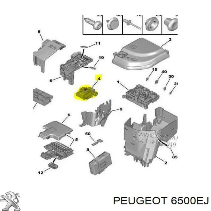 Rele ventilador habitaculo Peugeot/Citroen 6500EJ precio, desde 42,11 EUR