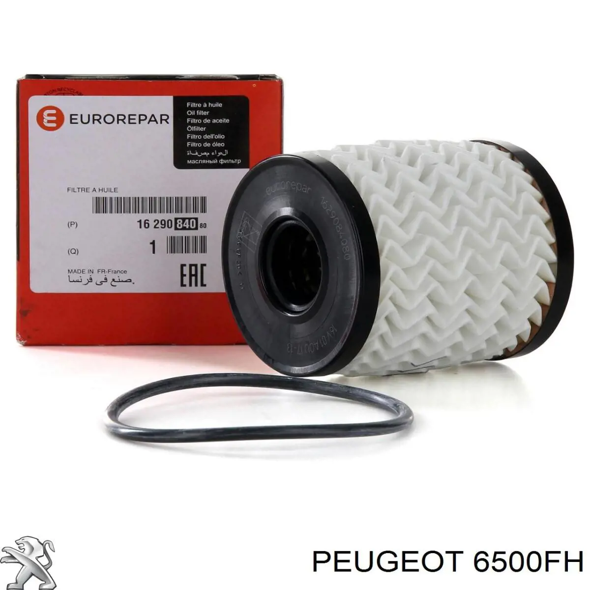 6500FH Peugeot/Citroen Caja de relés y fusibles