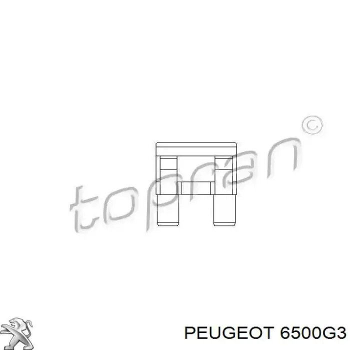 00006500G3 Peugeot/Citroen fusible