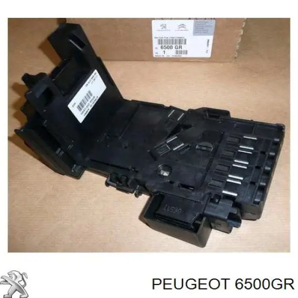 00006500GR Peugeot/Citroen Caja de relés y fusibles