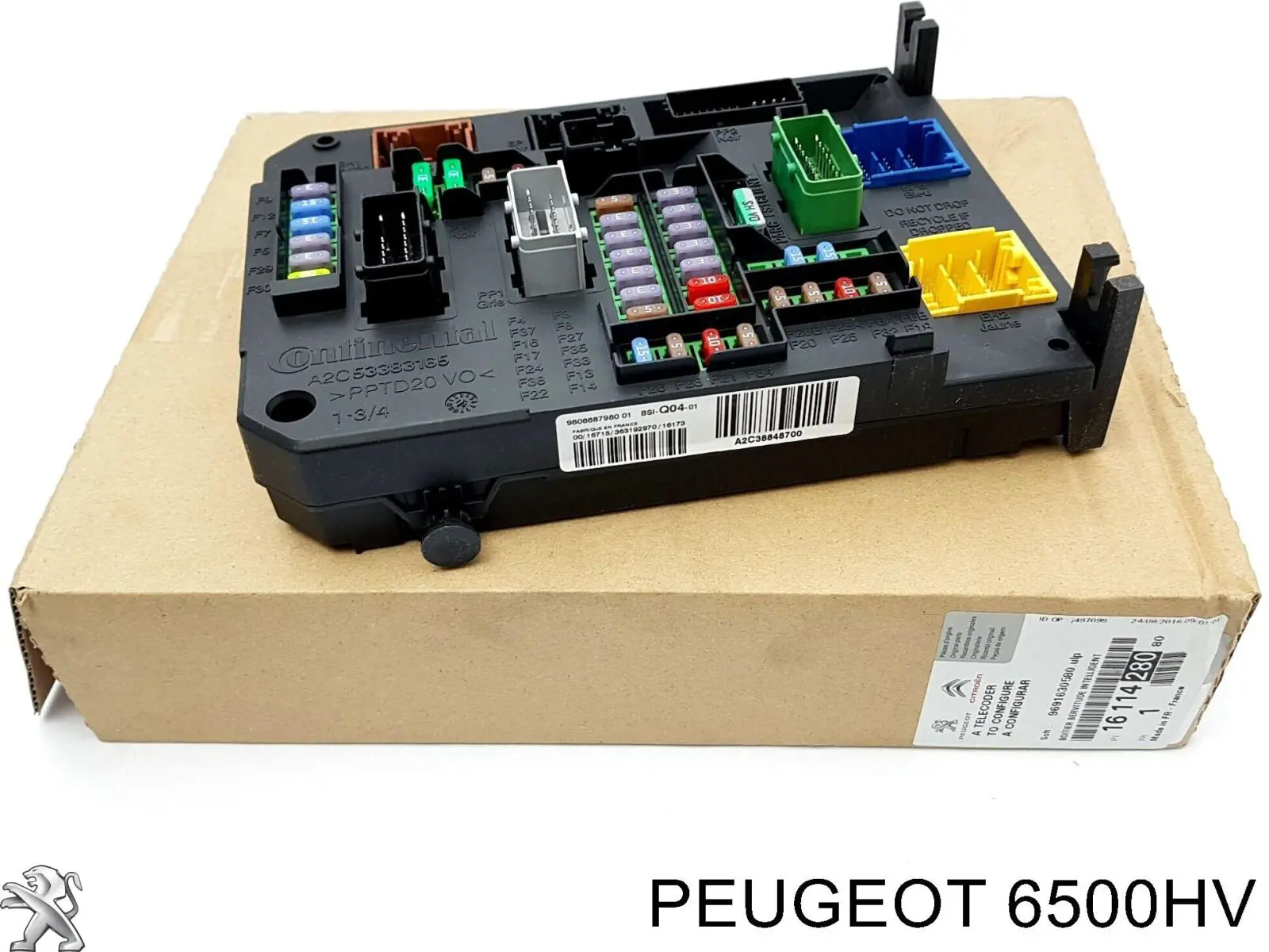 Caja de relés y fusibles para Peugeot 207  WA, WC