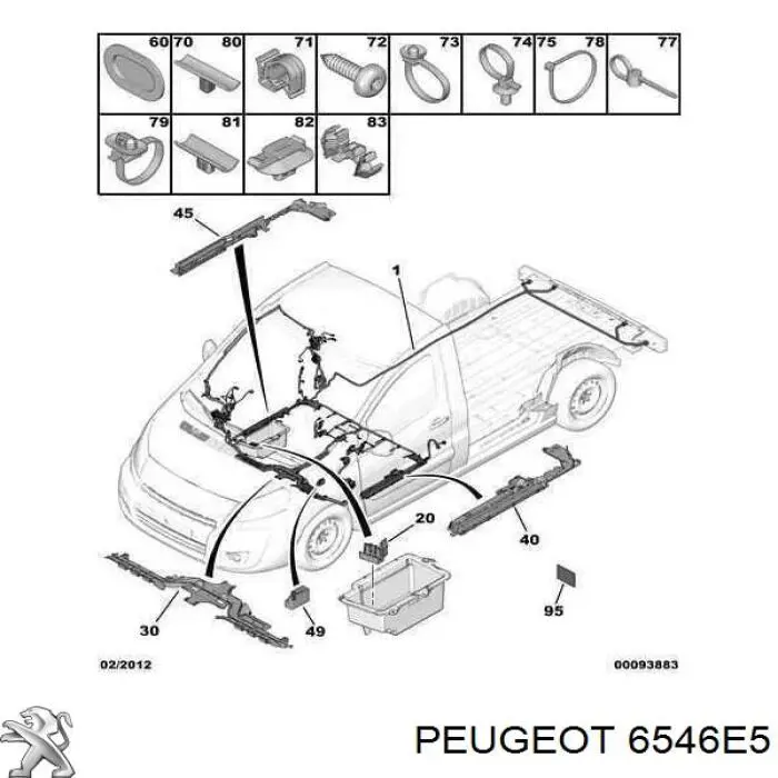  Peugeot/Citroen 6546E5 precio, desde 16,71 EUR
