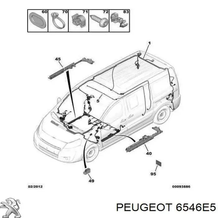 6546E5 Peugeot/Citroen 