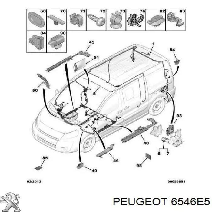 Comprar 6546E5 Peugeot/Citroen 