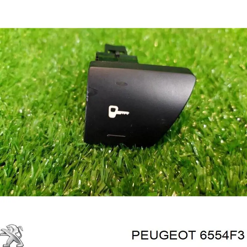 6554F3 Peugeot/Citroen Botón de bloqueo de puertas