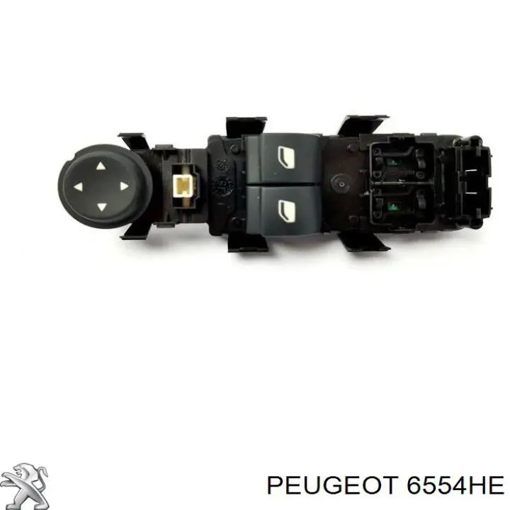 6554HE Peugeot/Citroen interruptor de elevalunas delantera izquierda