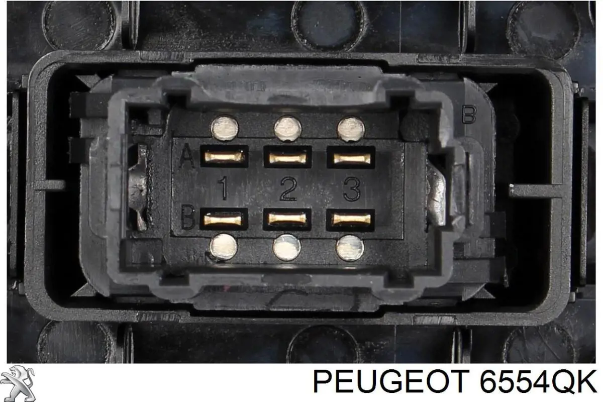 Botón de encendido del motor del elevalunas delantero derecho Peugeot/Citroen 6554QK precio, desde 9,44 EUR