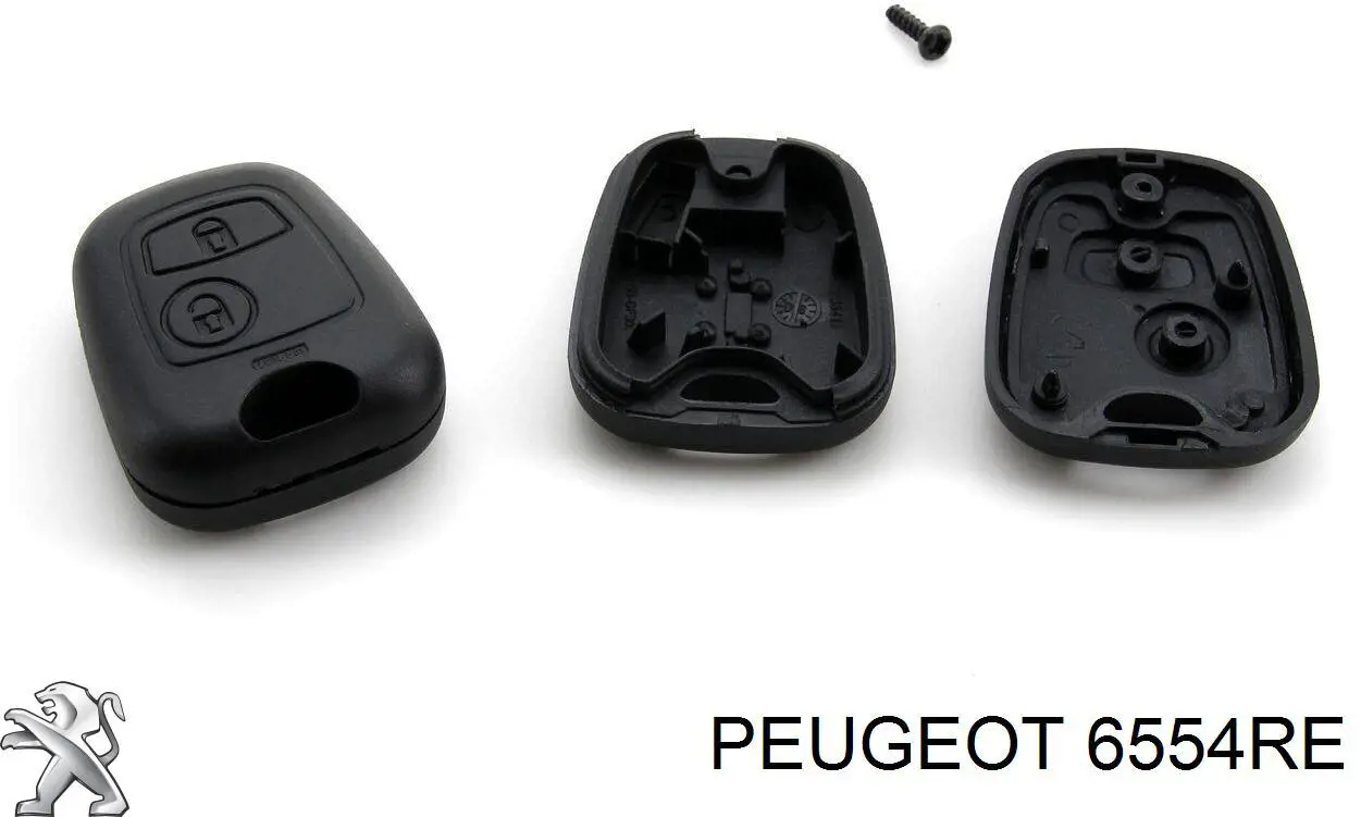 Llavero control de alarma 6554RE Peugeot/Citroen