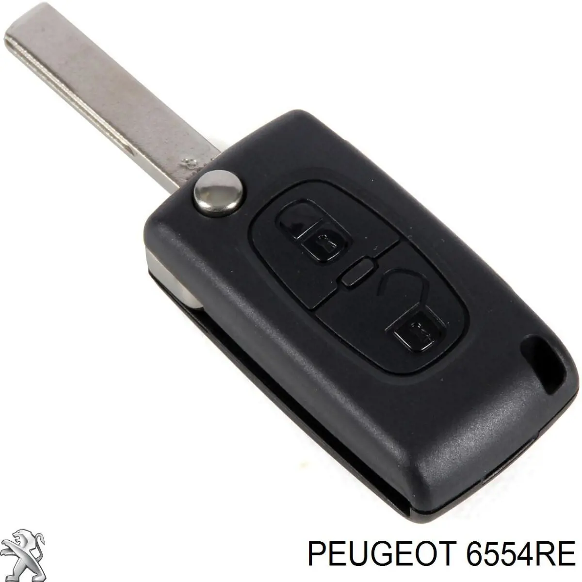 Llavero control de alarma Peugeot/Citroen 6554RE