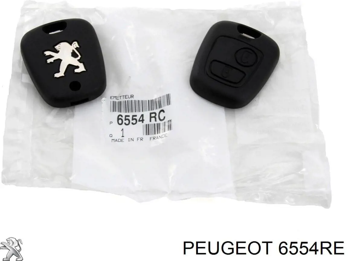 Llavero control de alarma Peugeot/Citroen 6554RE precio, desde 15,44 EUR
