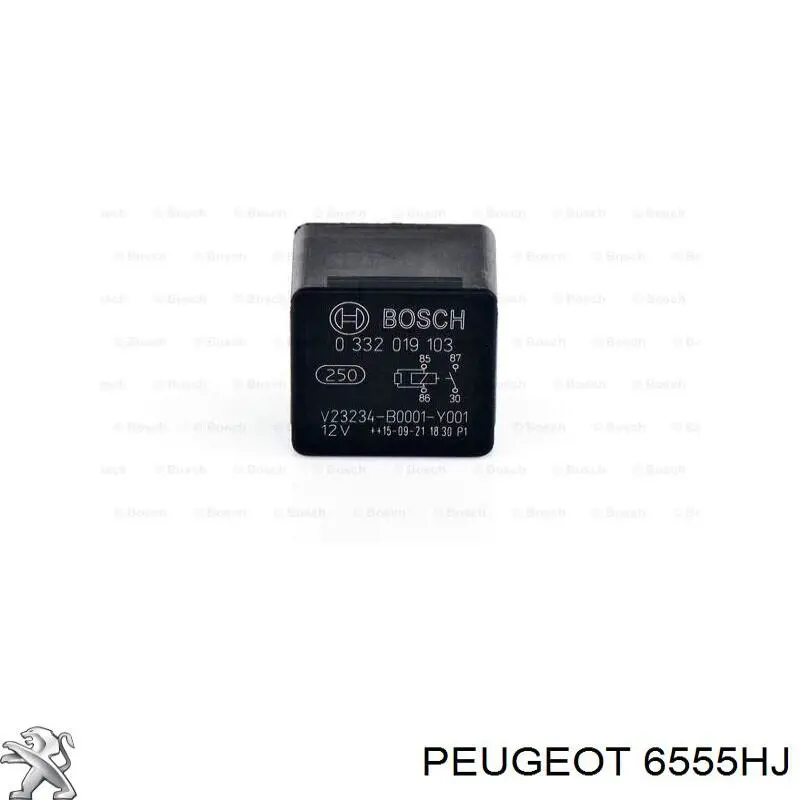 Módulo de intermitentes Peugeot/Citroen 6555HJ