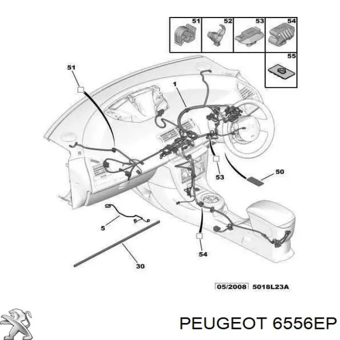  Peugeot/Citroen 6556EP precio, desde 1,96 EUR