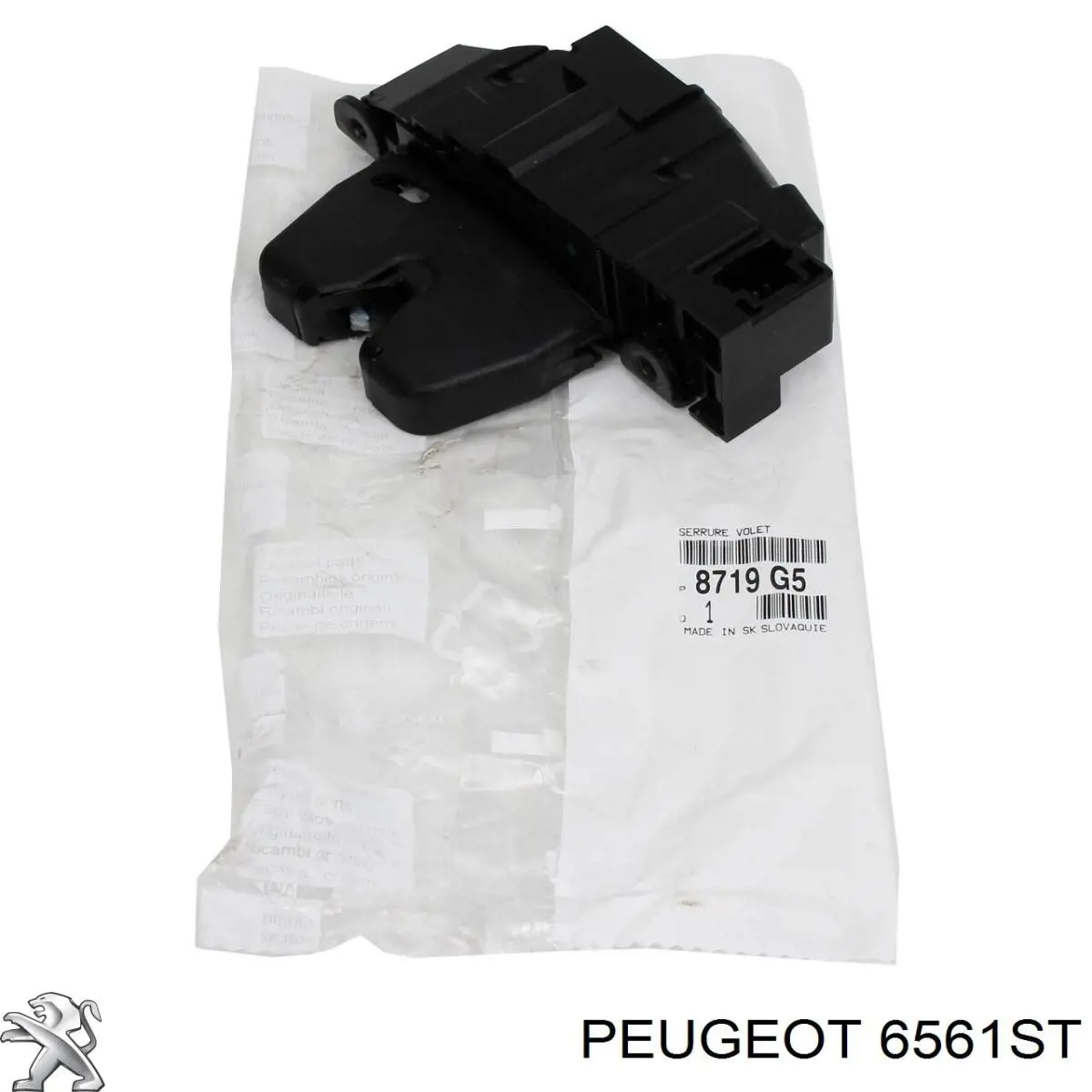 6561ST Peugeot/Citroen Vástago de antena