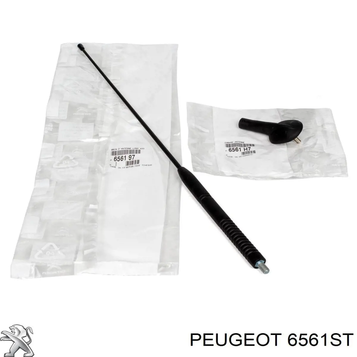 Vástago de antena Peugeot/Citroen 6561ST precio, desde 14,63 EUR