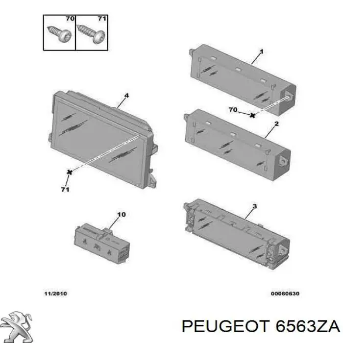Comprar 659349 Peugeot/Citroen Pantalla