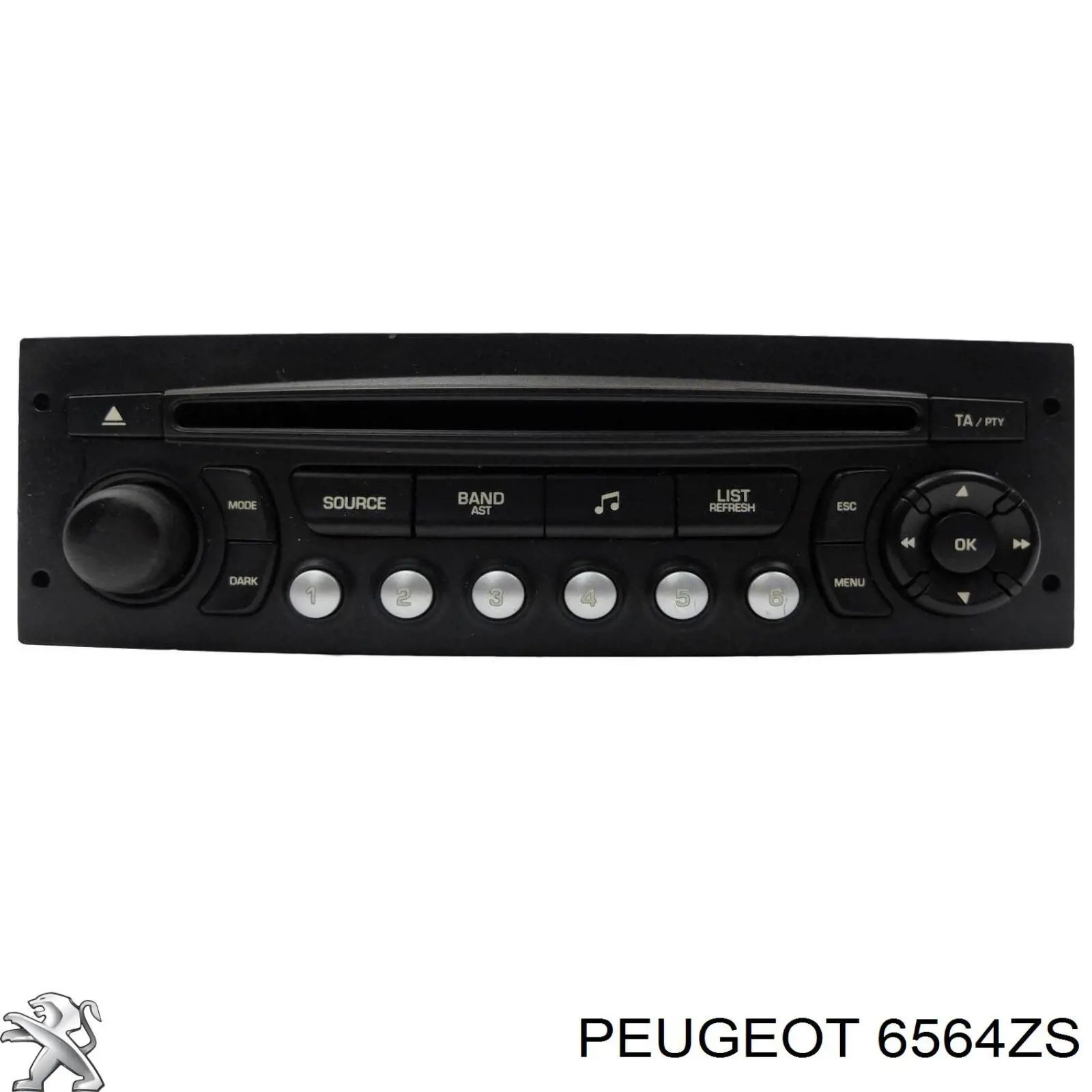Radio AM/FM Peugeot 207 hatchback (WA, WC) (2006 - 2015) precio, desde 63,52 EUR