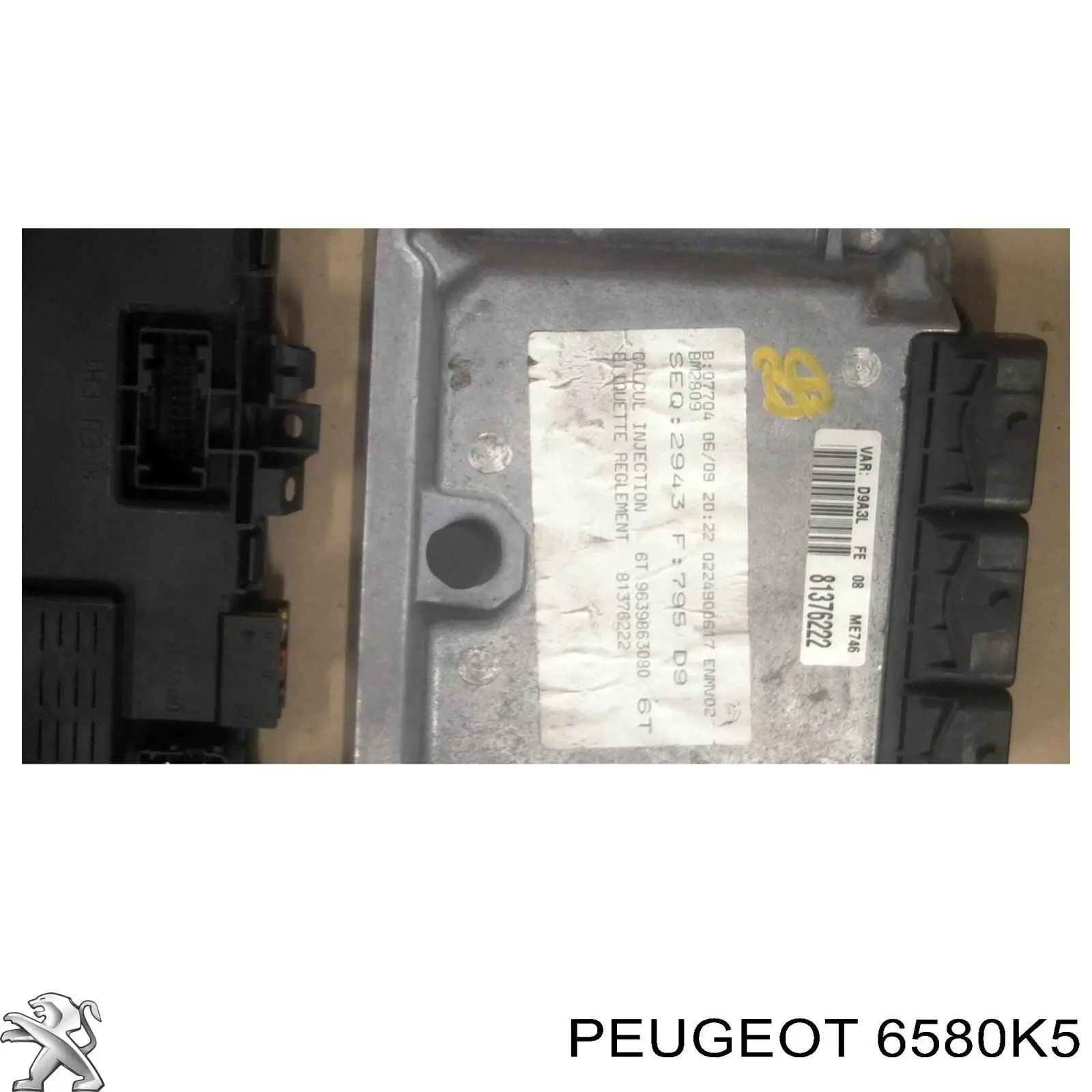 Módulo de confort Peugeot/Citroen 6580K5 precio, desde 800,26 EUR