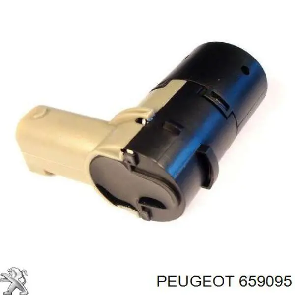 659095 Peugeot/Citroen sensor de aparcamiento trasero