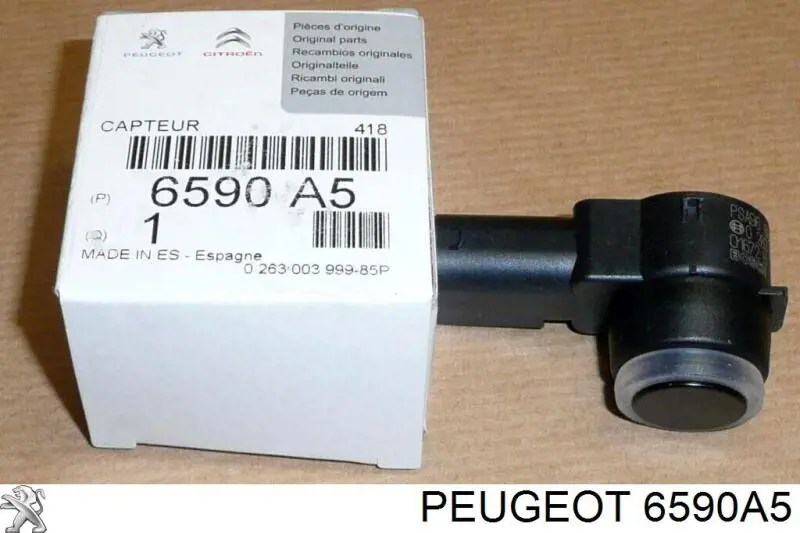 Sensor de estacionamiento delantero Peugeot/Citroen 6590A5