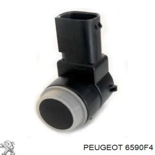 6590F4 Peugeot/Citroen sensor de aparcamiento trasero