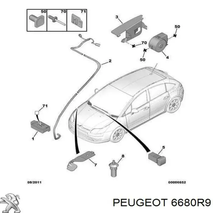 6680R9 Peugeot/Citroen