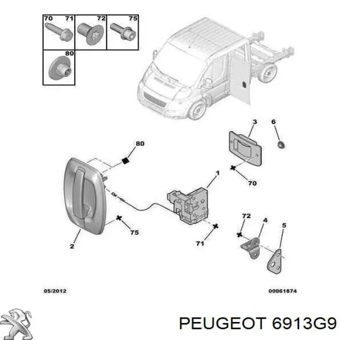Comprar 6913G9 Peugeot/Citroen 