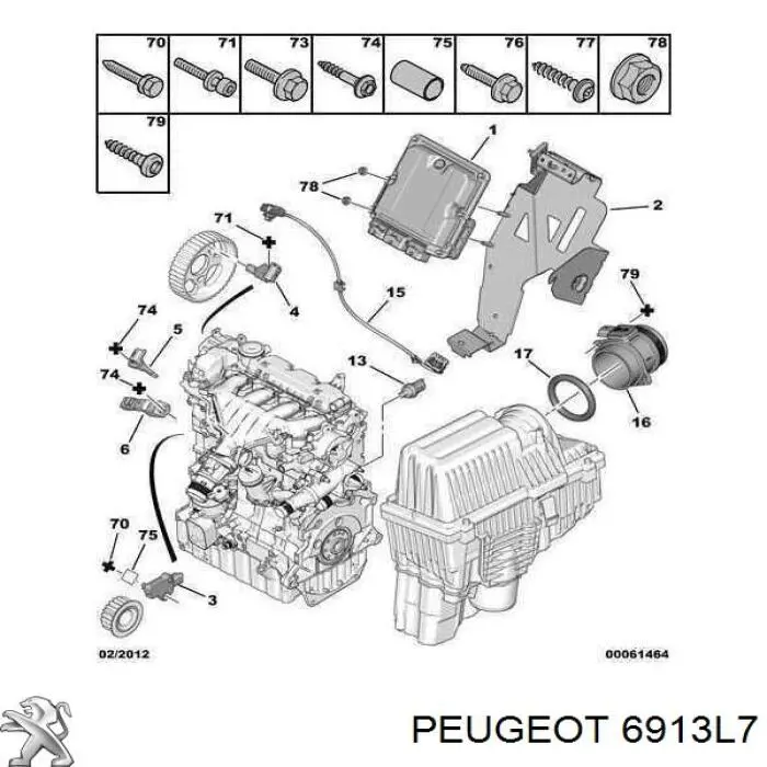  Peugeot/Citroen 6913L7 precio, desde 1,48 EUR