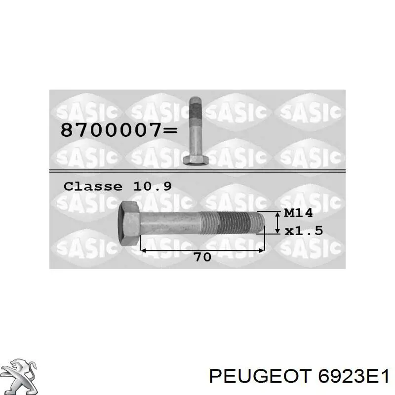 6923E1 Peugeot/Citroen