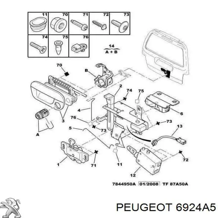  Peugeot/Citroen 6924A5 precio, desde 1,86 EUR