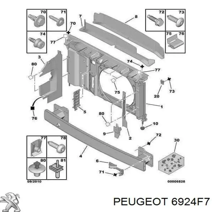 6924F7 Peugeot/Citroen 