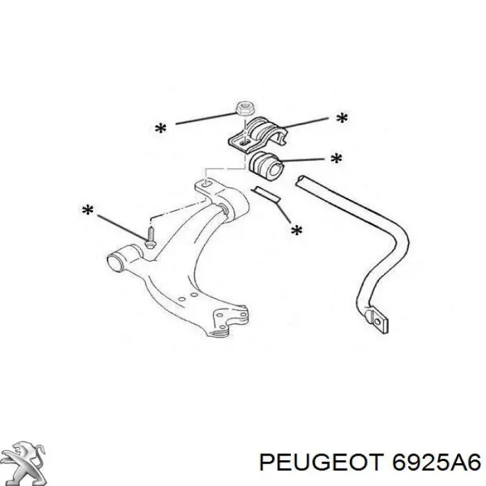 Comprar 6925A6 Peugeot/Citroen 