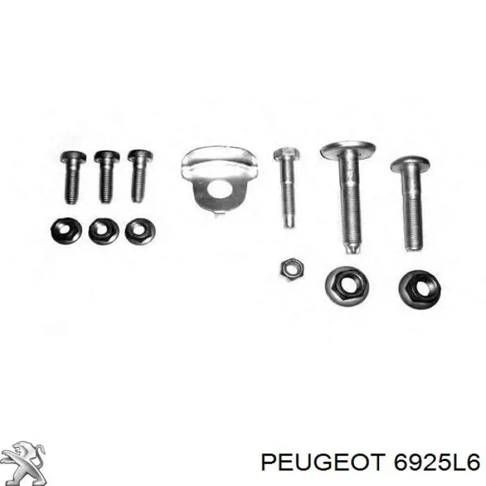 Comprar 6925L6 Peugeot/Citroen Tornillo (tuerca) de sujeción