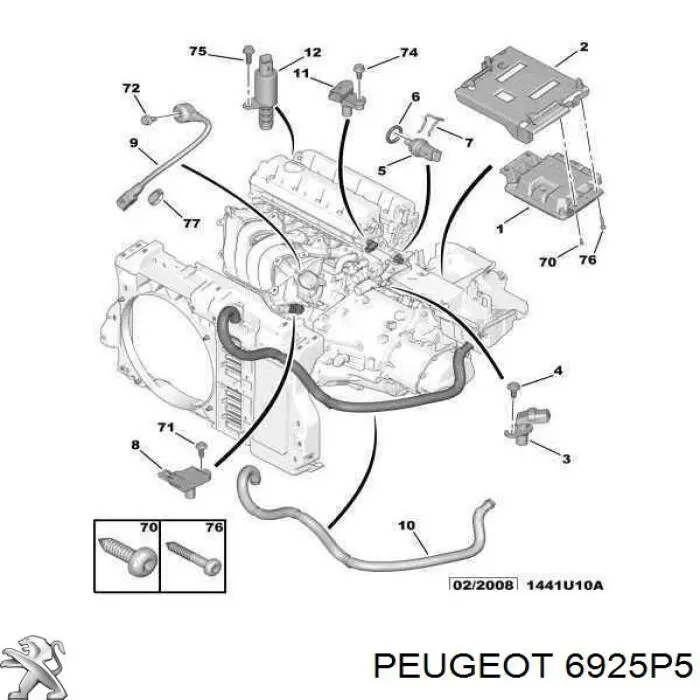 6925P5 Peugeot/Citroen