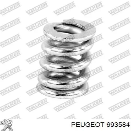 Comprar 693584 Peugeot/Citroen Tuerca del perno de fijación del brazo delantero inferior