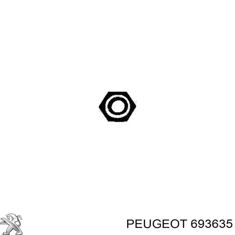 Tuerca del colector de escape Peugeot/Citroen 693635 precio, desde 2,29 EUR