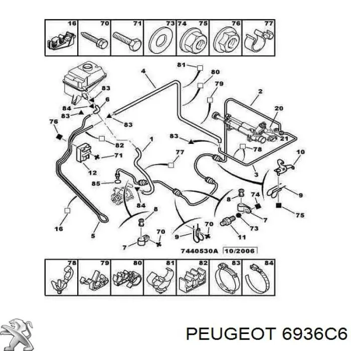 Comprar 6936C6 Peugeot/Citroen 