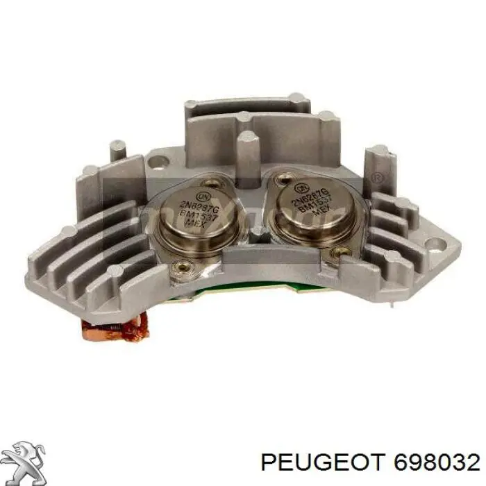 698032 Peugeot/Citroen resistencia de calefacción