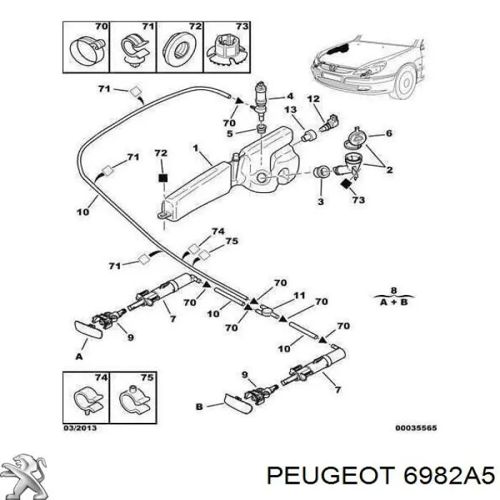  Peugeot/Citroen 6982A5 precio, desde 0,67 EUR